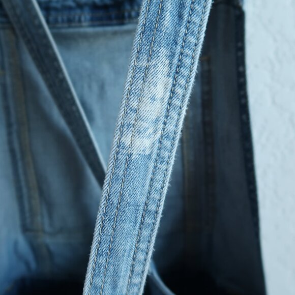 Free People Denim Overalls - Size 26 - Picture 8 of 11